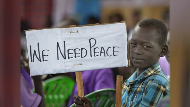 We Need Peace. (Foto: WCC/Paul Jeffrey)