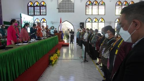 Penerimaan sinode gereja sebagai anggota PGI di Sidang MPL-PGI 2022 (29/1/2022)