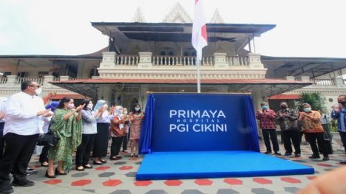 Rumah Sakit PGI Cikini telah resmi berubah nama menjadi Primaya Hospital PGI Cikini. Perubahan ini ditandai dengan penarikan selubung nama rumah sakit yang disiapkan di pelataran Hall Primaya Hospital PGI Cikini, pada Rabu (12/1/2022).