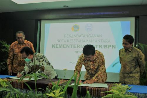 MoU Kementerian ATR/BPN dengan PGI