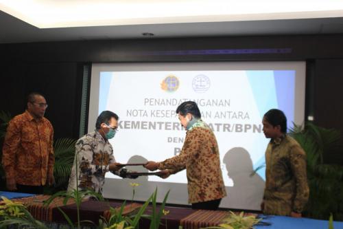 IMoU Kementerian ATR/BPN dengan PGI